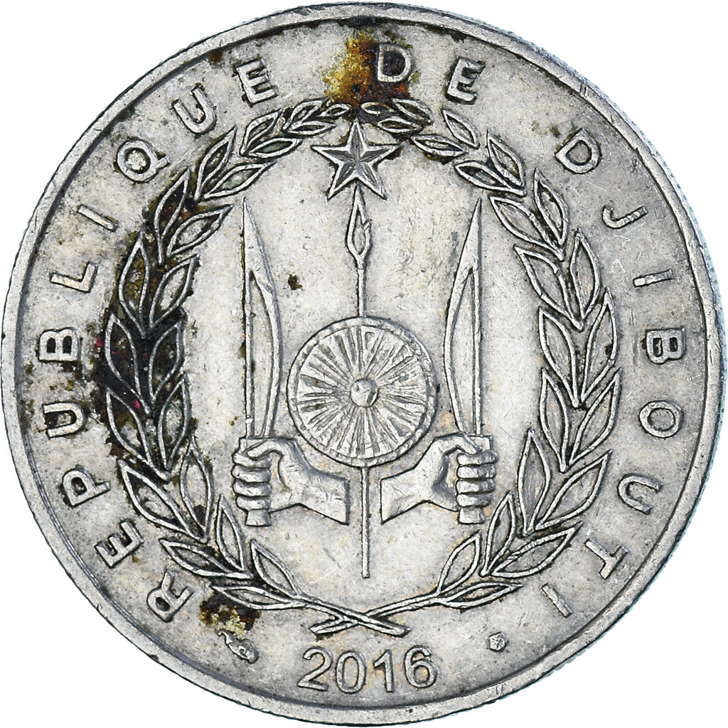 Coin, Djibouti, 50 Francs, 2016