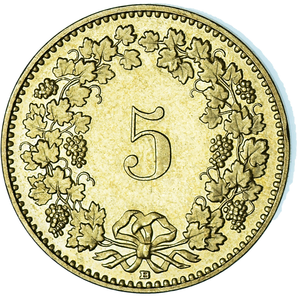 Munten, Zwitserland, 5 Rappen, 2013