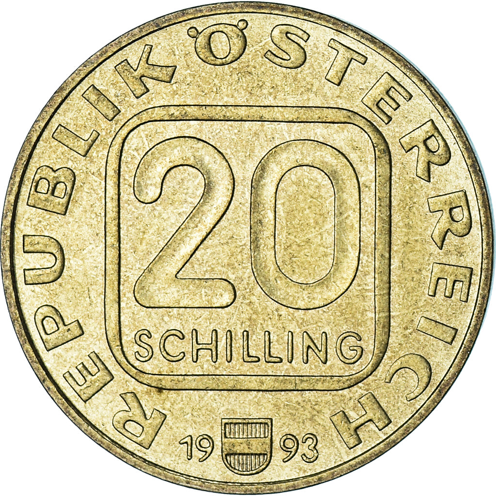 Coin, Austria, 20 Schilling, 1987
