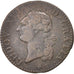 Munten, Frankrijk, Louis XVI, Sol ou sou, Sol, 1790, Lille, FR+, Koper