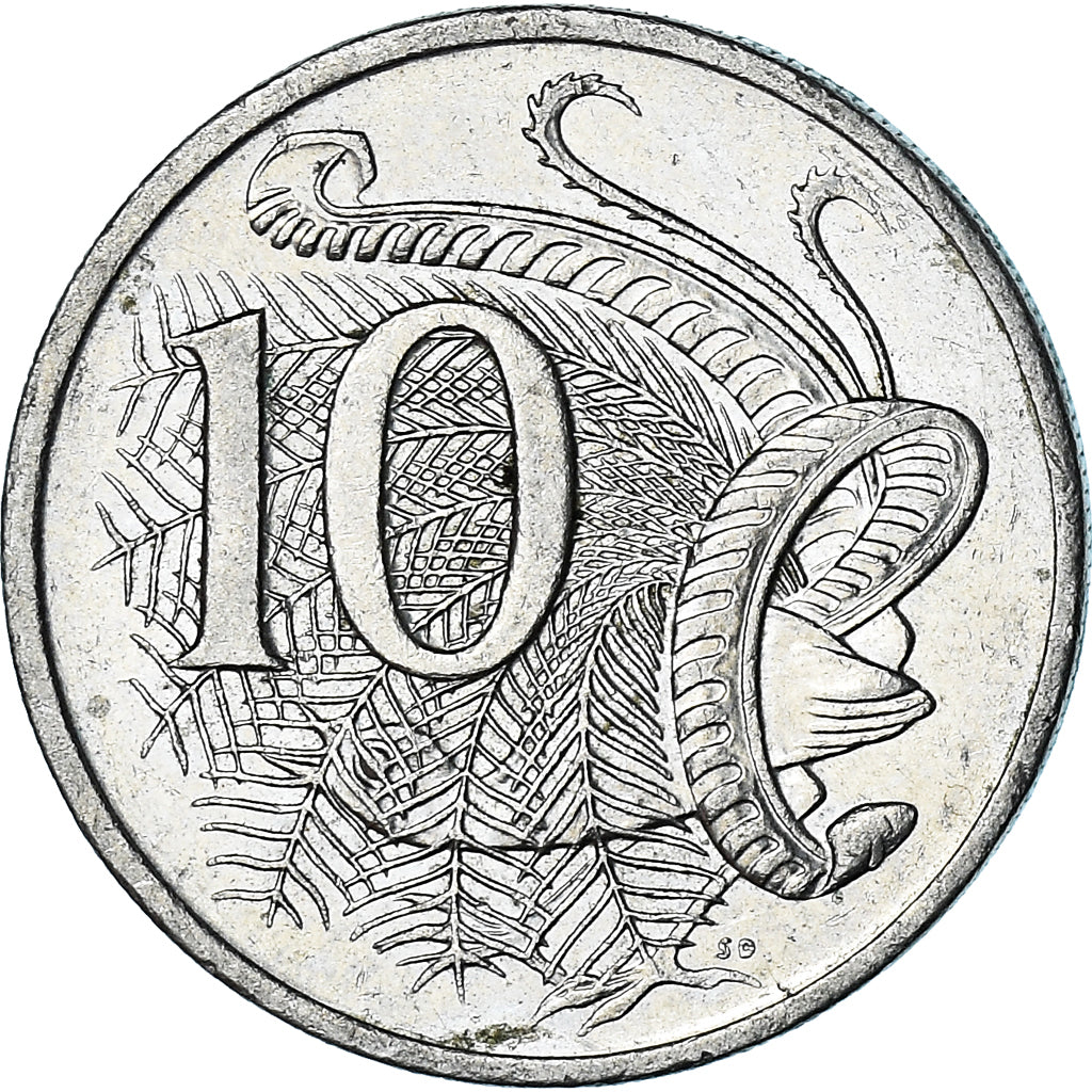 Münze, Australien, 10 Cents, 2001