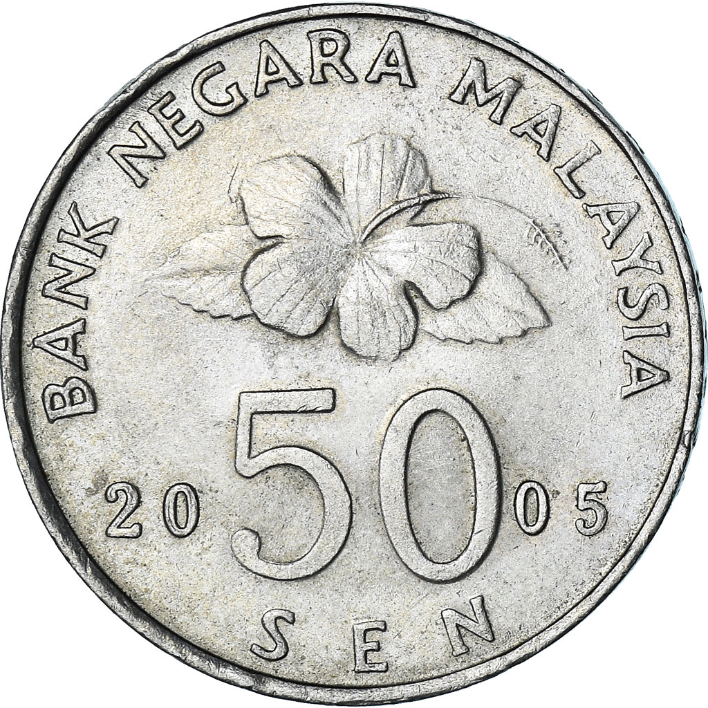 Munten, Maleisië, 50 Sen, 2005