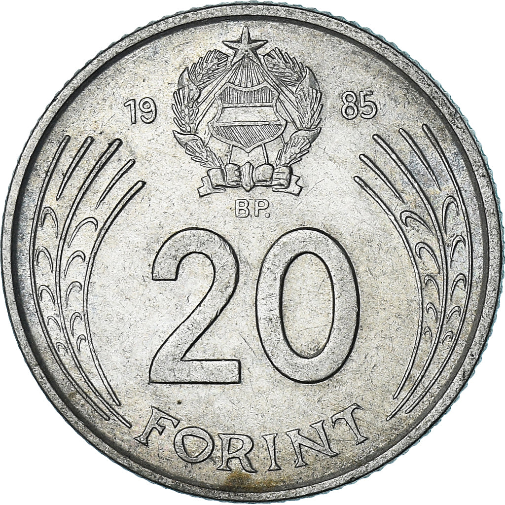 Moneta, Ungheria, 20 Forint, 1985