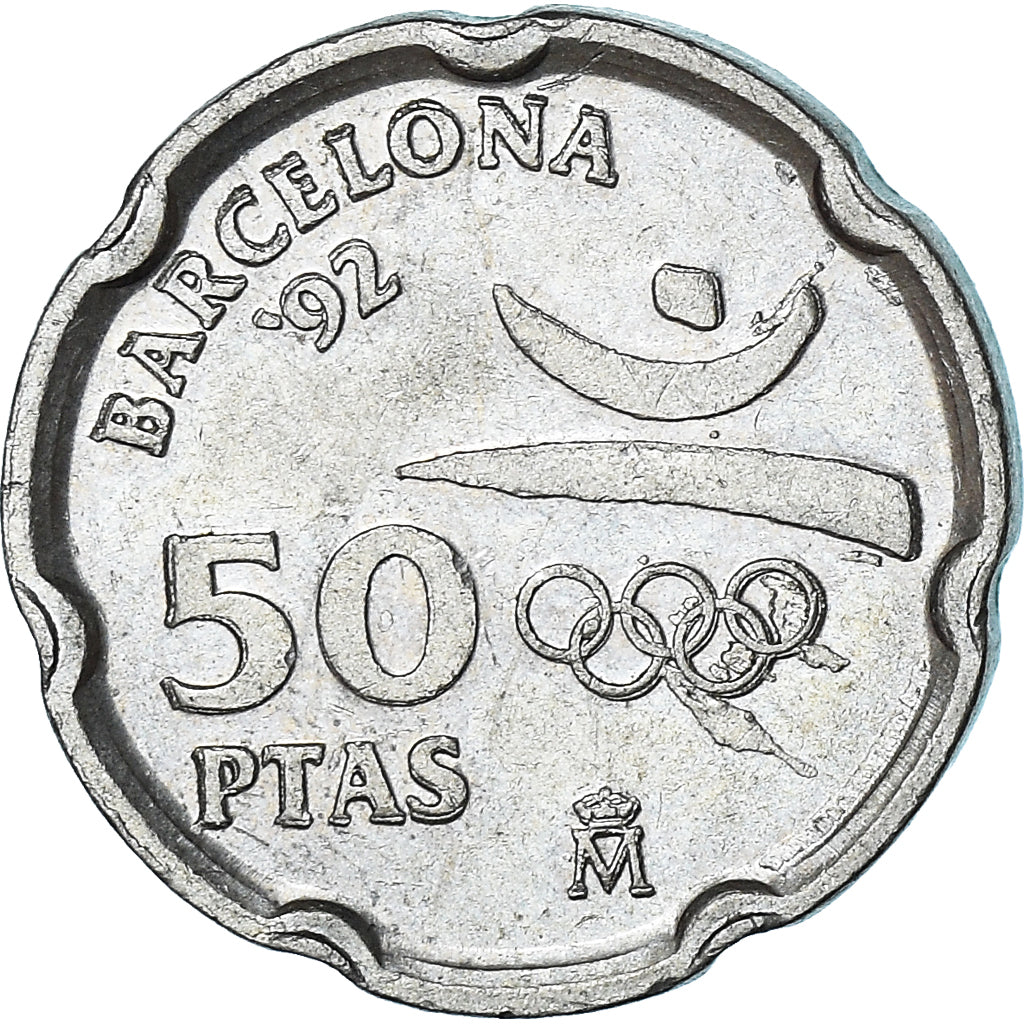 Moneda, España, 50 Pesetas, 1992