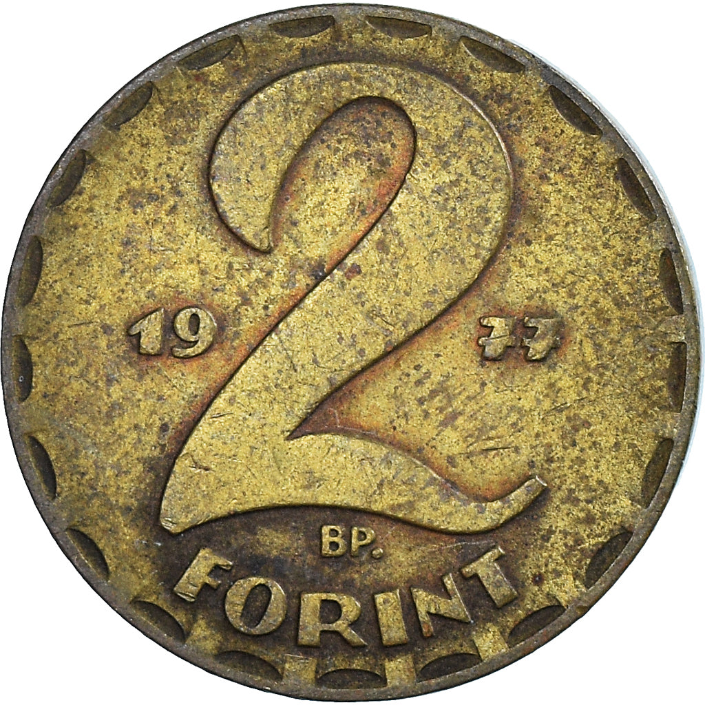 Moneta, Ungheria, 2 Forint, 1977