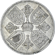 Münze, Großbritannien, 5 Shillings, 1953