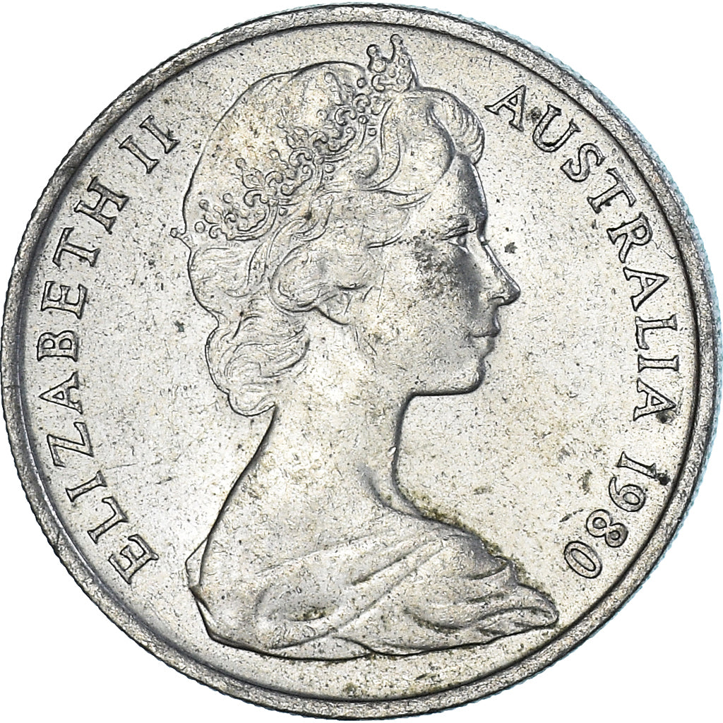 Munten, Australië, 10 Cents, 1980