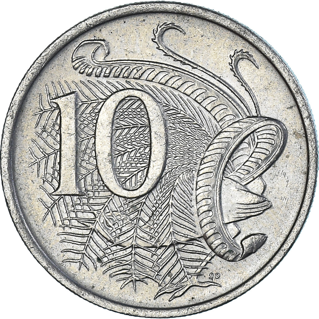 Munten, Australië, 10 Cents, 1980