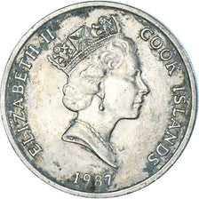 Coin, Cook Islands, 20 Cents, 1987