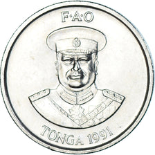 Monnaie, Tonga, 10 Seniti, 1991