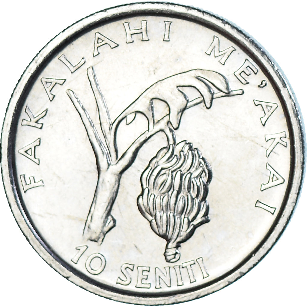 Monnaie, Tonga, 10 Seniti, 1991