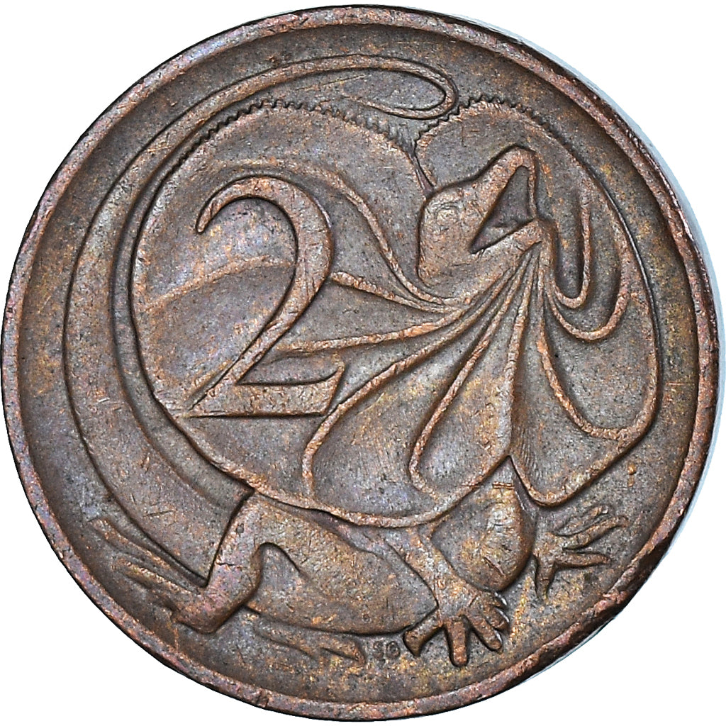 Moneta, Australia, 2 Cents, 1982