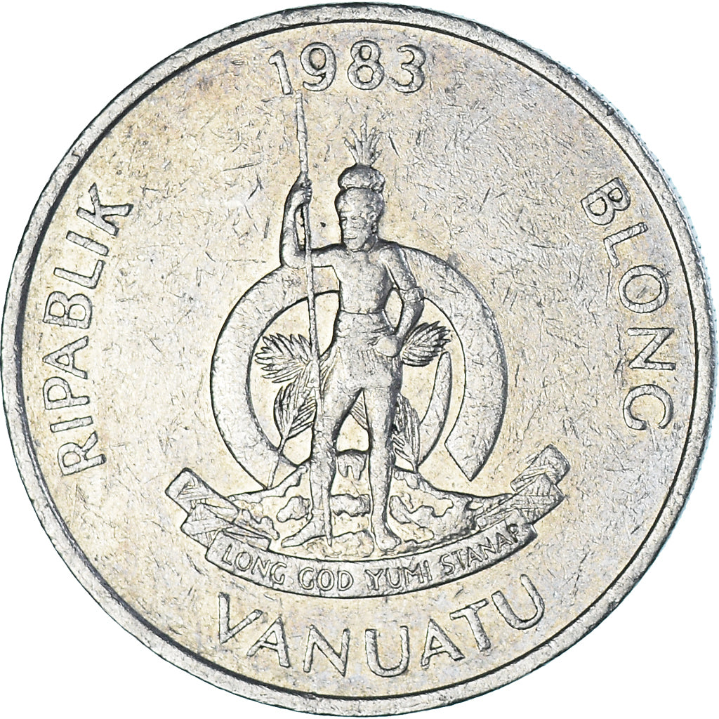 Moneta, Vanuatu, 20 Vatu, 1983