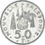 Munten, Nieuw -Caledonië, 50 Francs, 1972