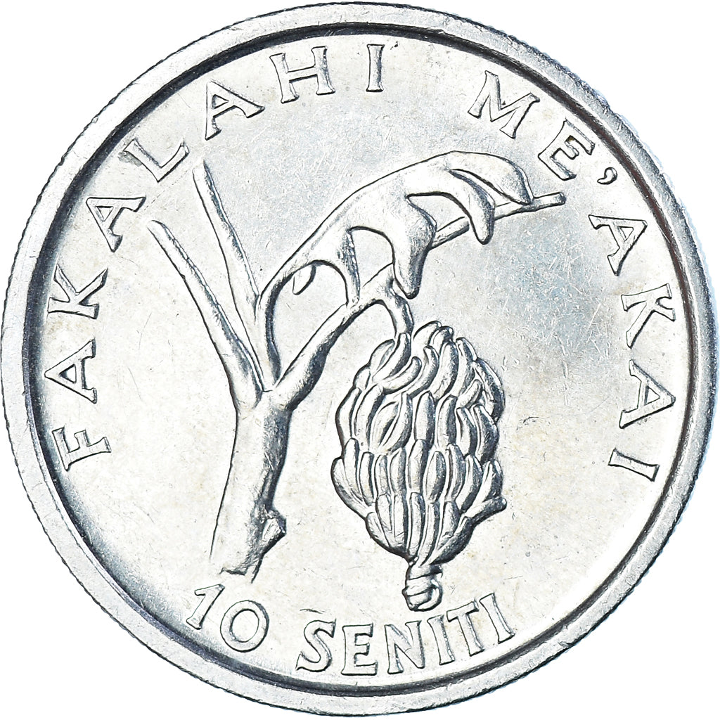 Coin, Tonga, 10 Seniti, 1991