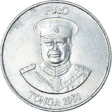 Coin, Tonga, 20 Seniti, 1991