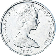 Coin, New Zealand, 5 Cents, 1978