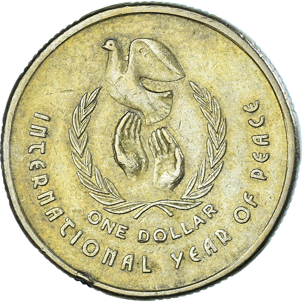 Coin, Australia, Dollar, 1986