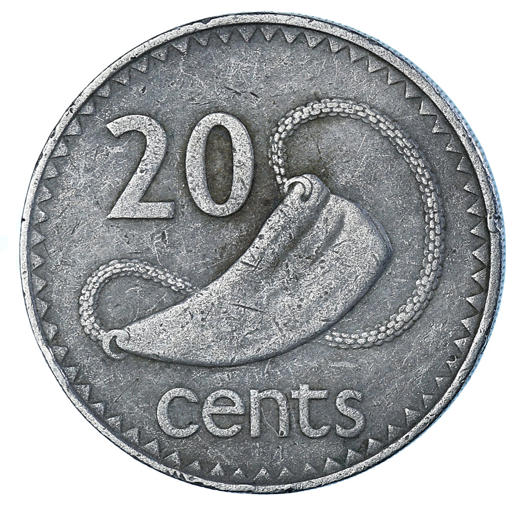 Munten, Fiji, 20 Cents, 1973