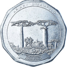 Moneda, Madagascar, 50 Ariary, 1996
