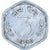 Coin, India, 3 Paise, 1966