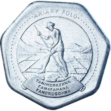 Moneda, Madagascar, 10 Ariary, 1999