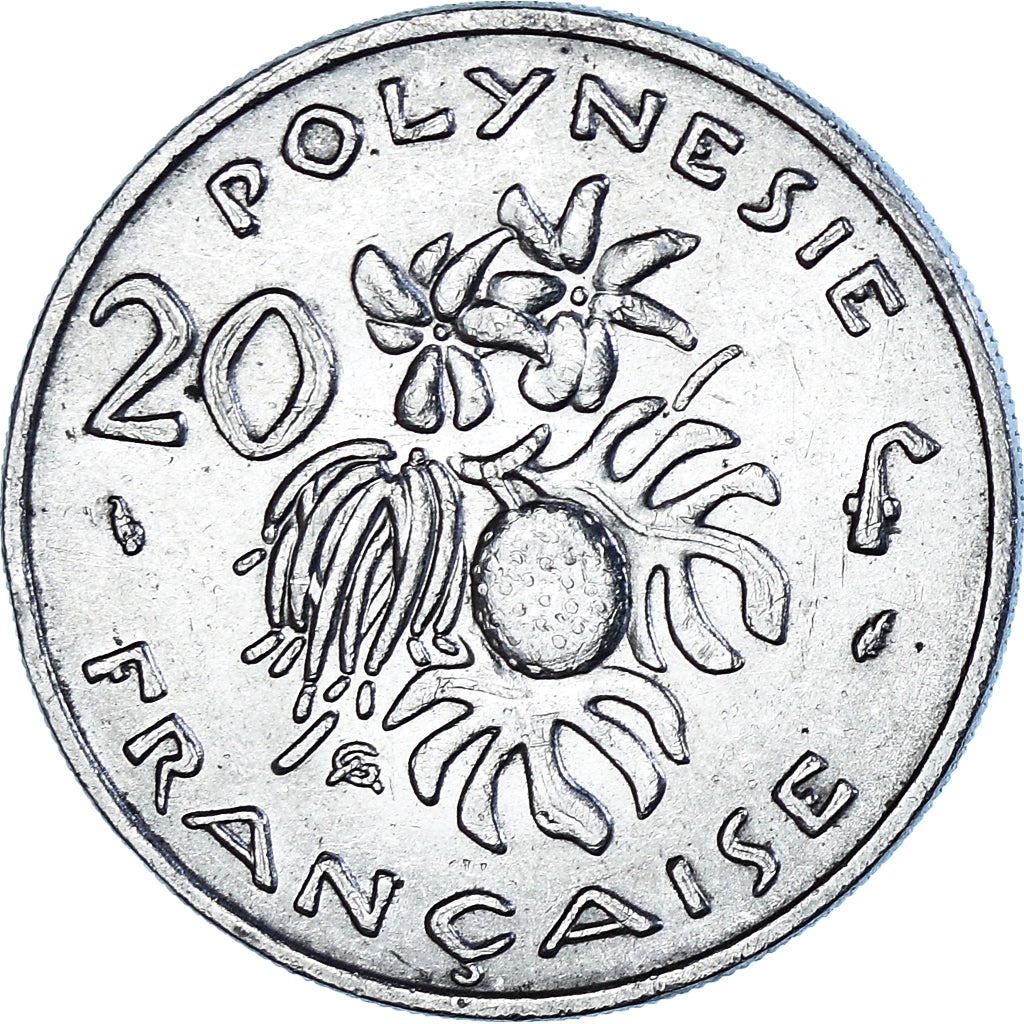 Munten, Frans Polynesië, 20 Francs, 1977