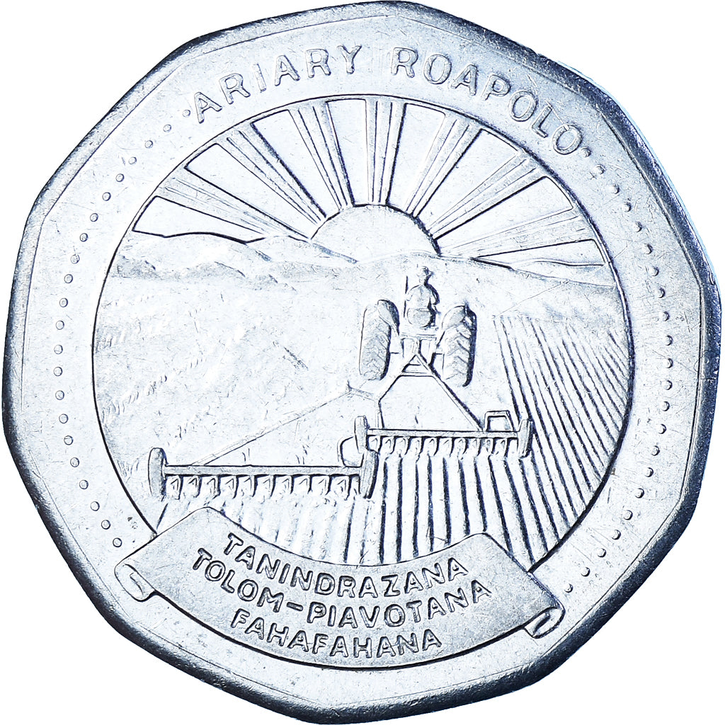 Moneta, Madagascar, 20 Ariary, 1992