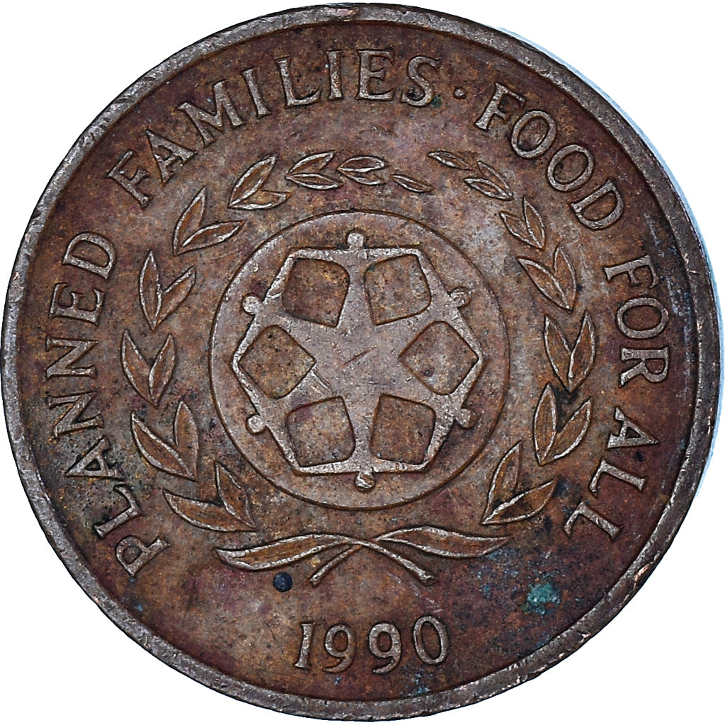 Moneta, Tonga, 2 Seniti, 1990