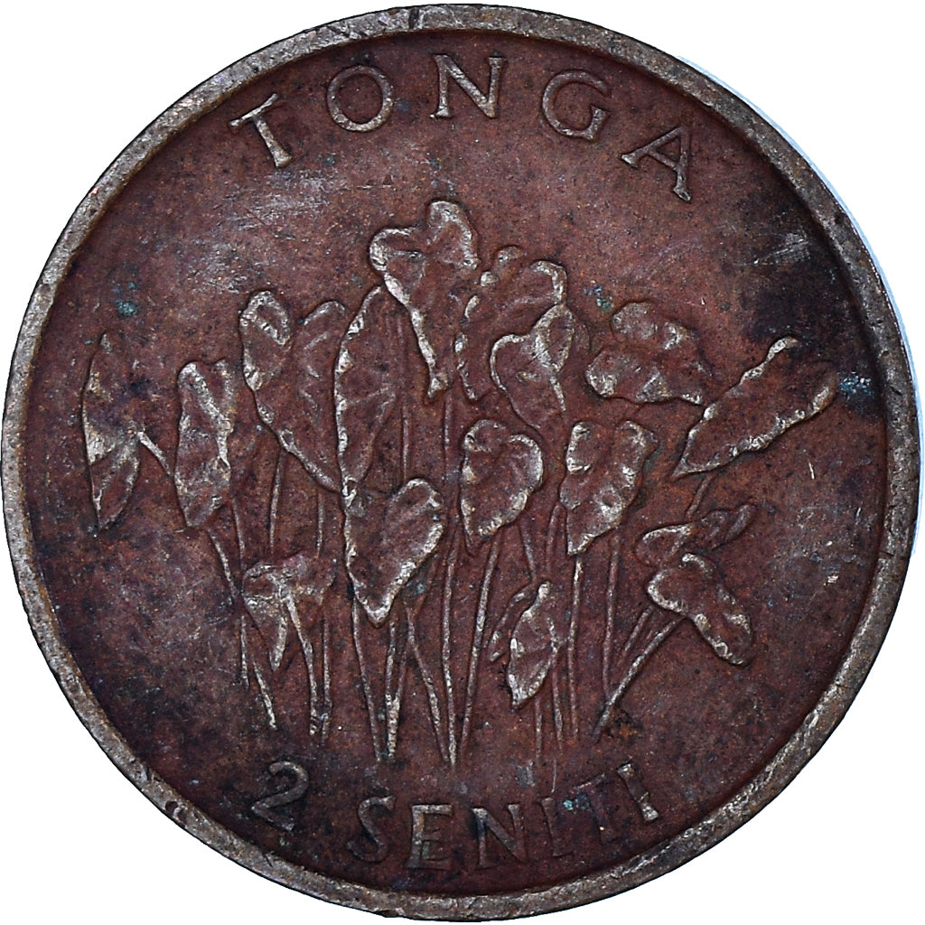 Moneta, Tonga, 2 Seniti, 1990