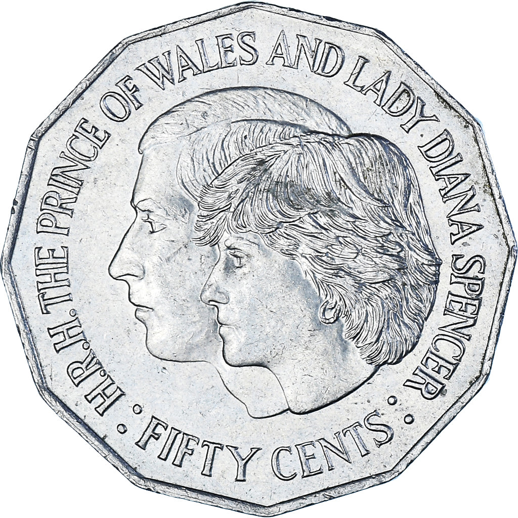 Münze, Australien, 50 Cents, 1981