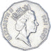 Coin, Fiji, 50 Cents, 1987