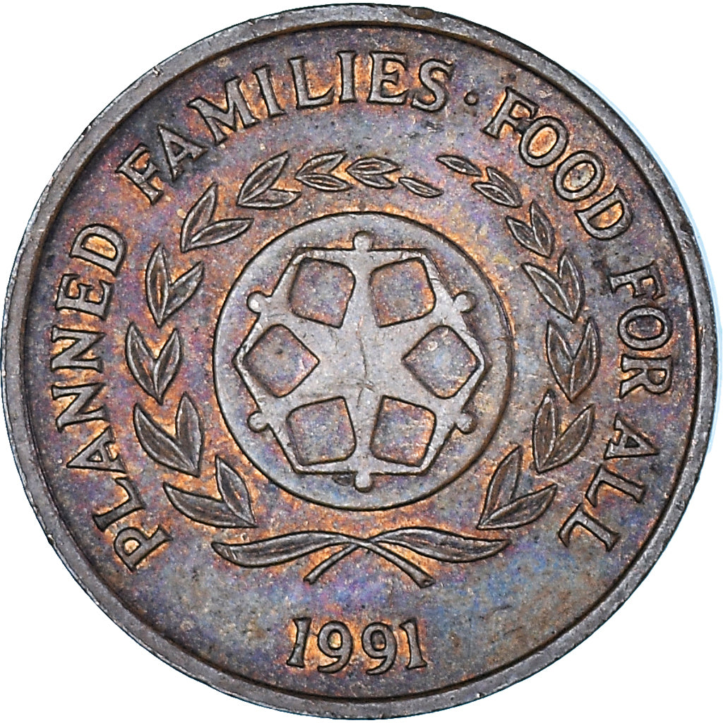 Coin, Tonga, 2 Seniti, 1991