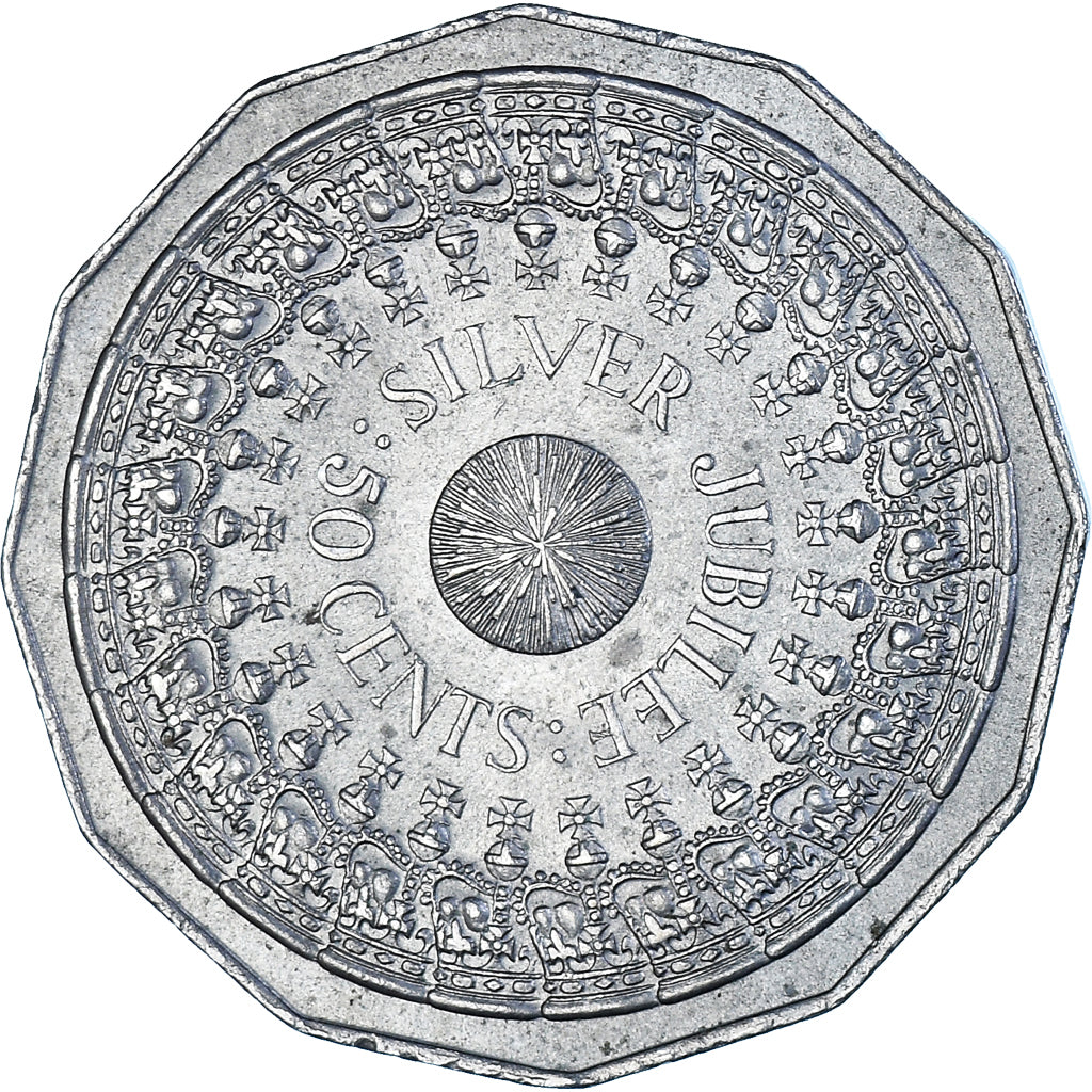 Münze, Australien, 50 Cents, 1977