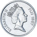 Coin, Fiji, 20 Cents, 1987