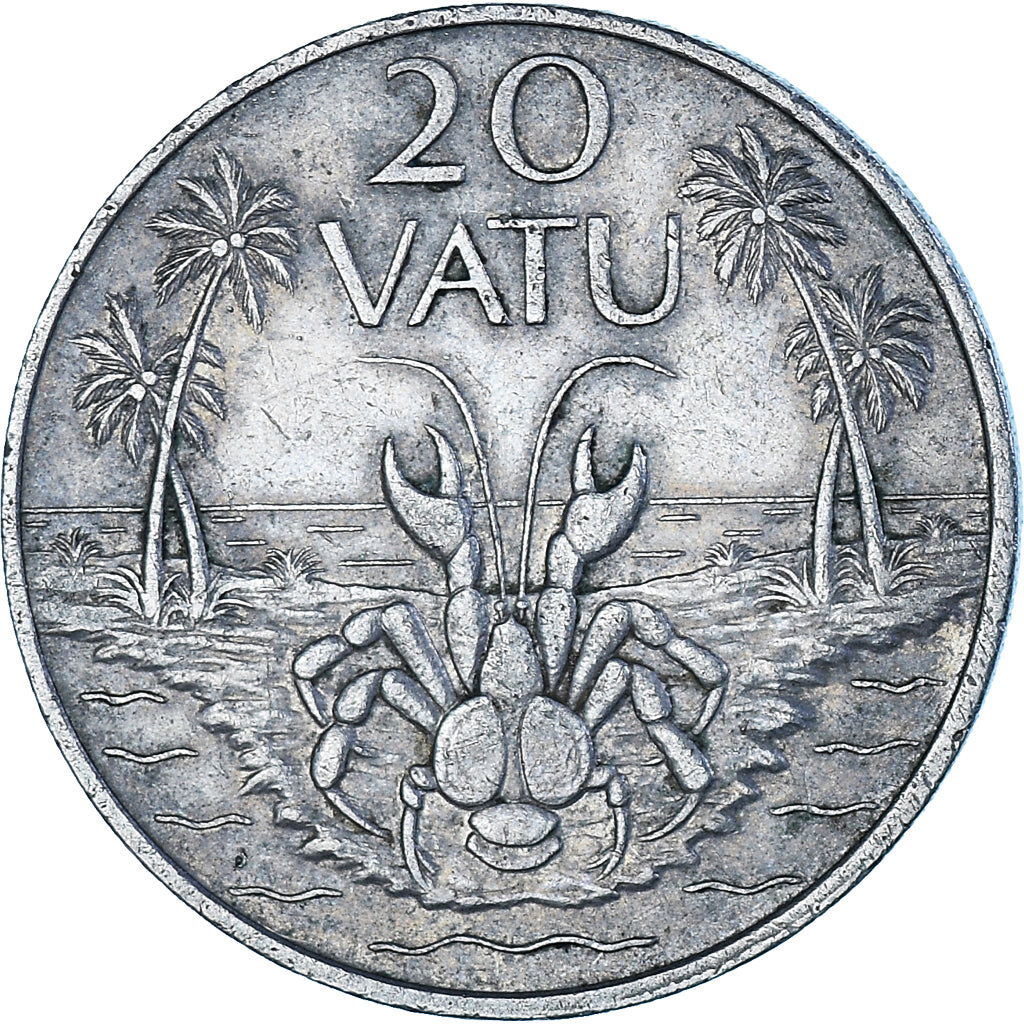 Coin, Vanuatu, 20 Vatu, 1983