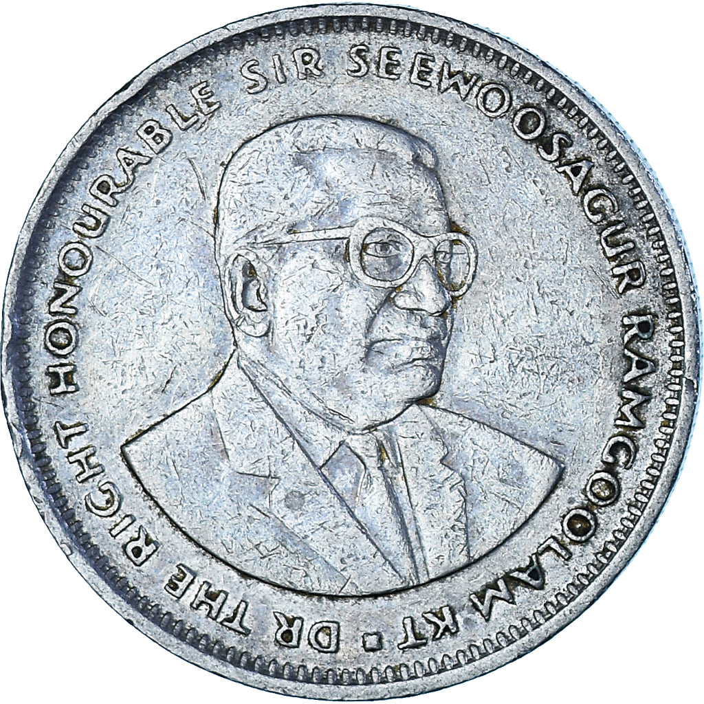 Münze, Mauritius, Rupee, 1991