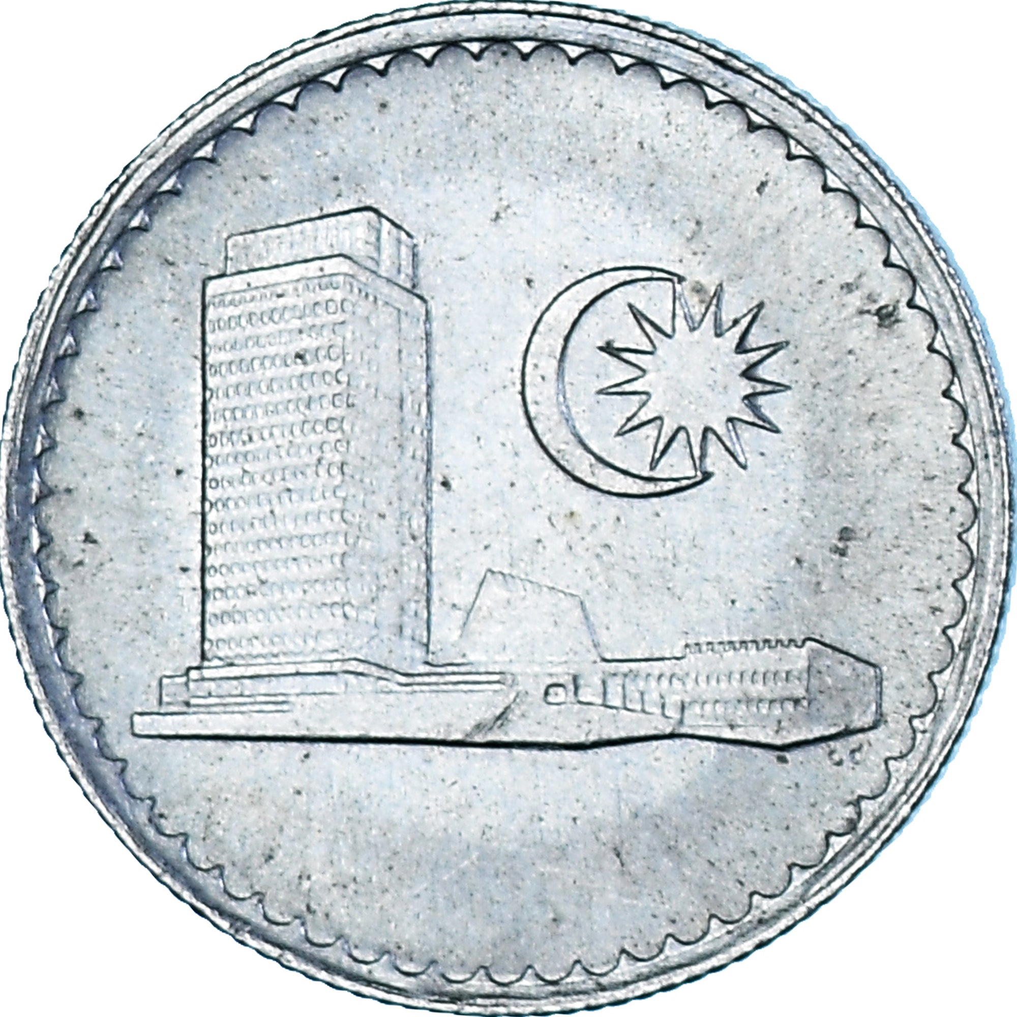 Munten, Maleisië, 5 Sen, 1988