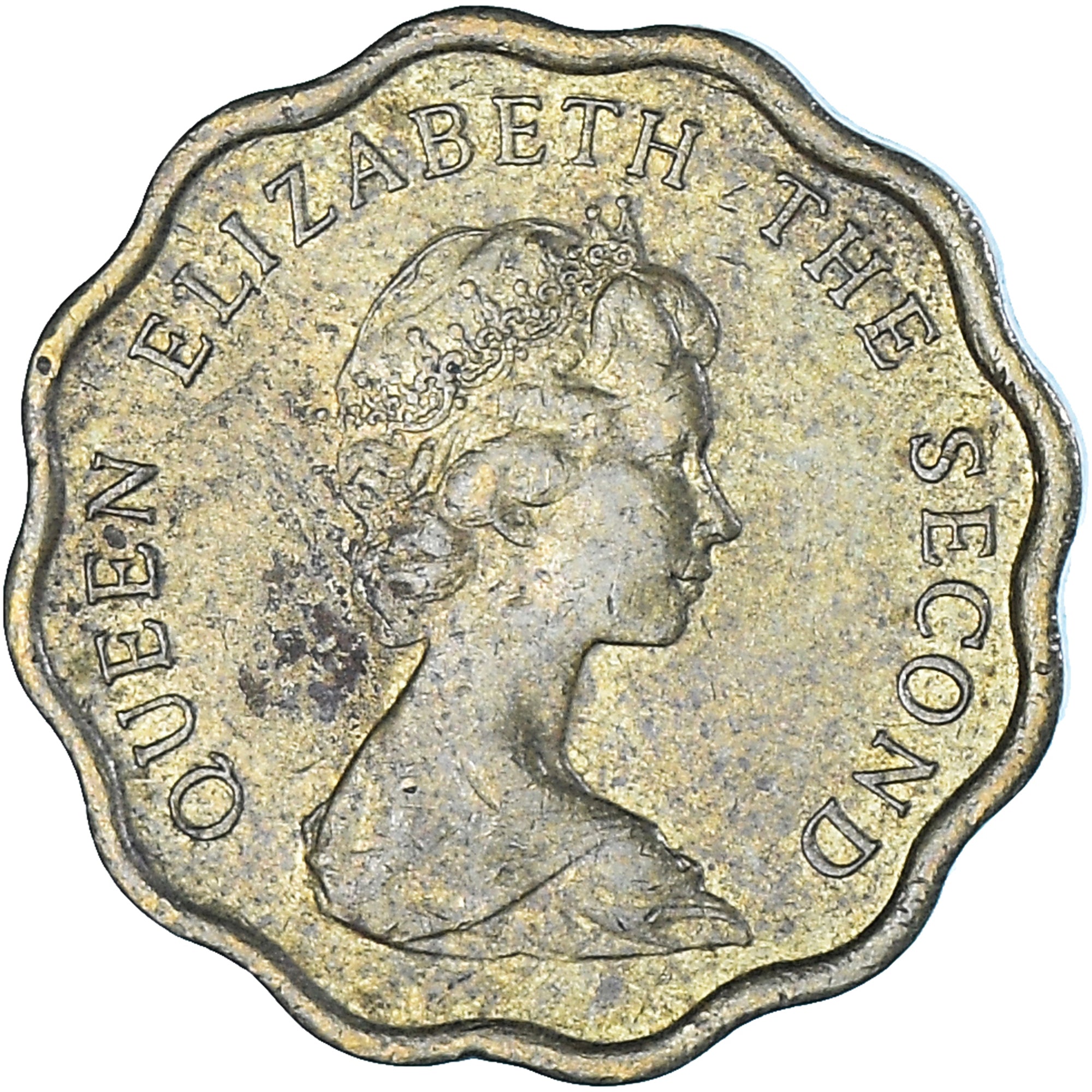 Coin, Hong Kong, 20 Cents, 1983
