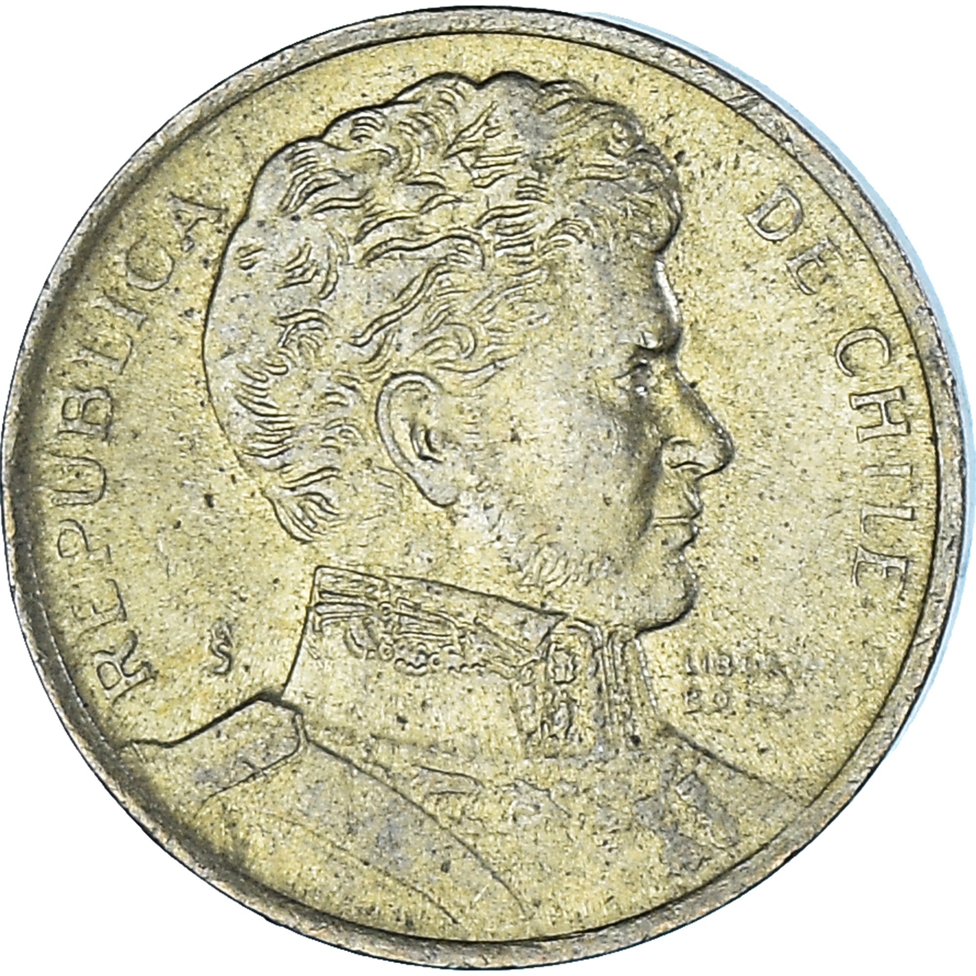Monnaie, Chili, Peso, 1989