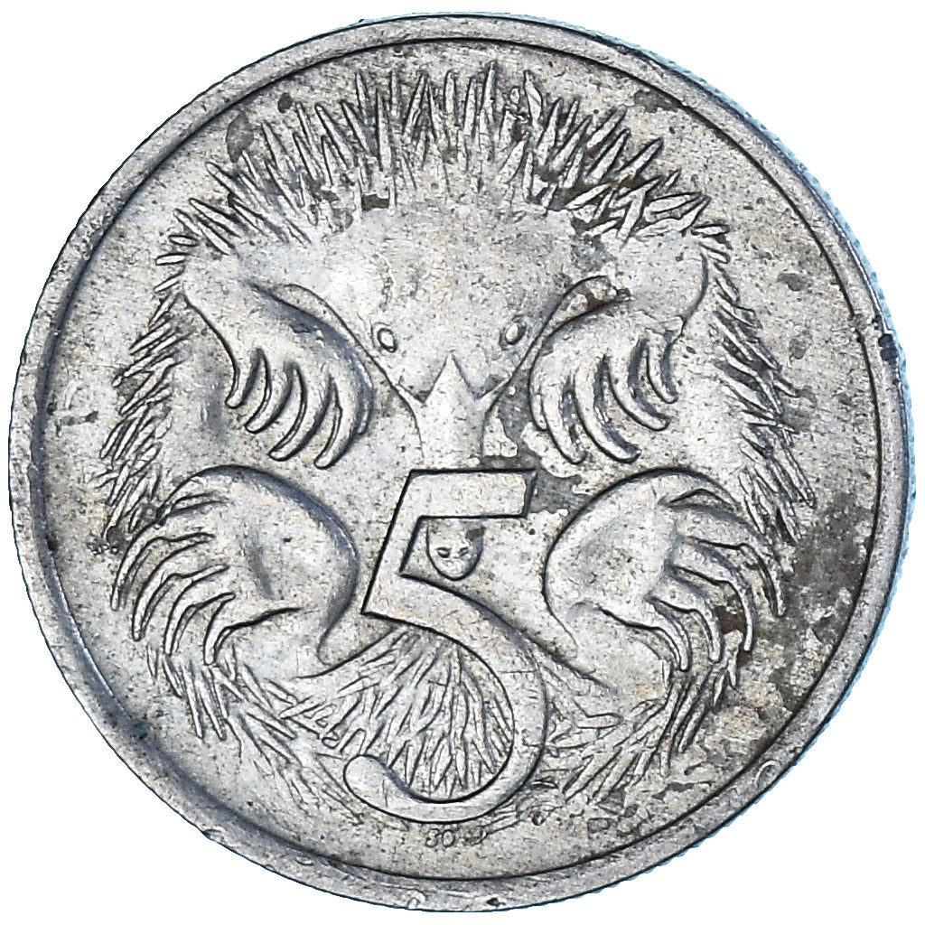 Moneta, Australia, 5 Cents, 1980