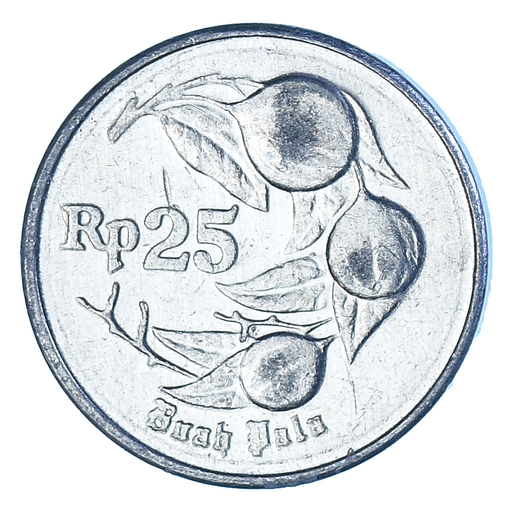 Moneta, Indonesia, 25 Rupiah, 1992