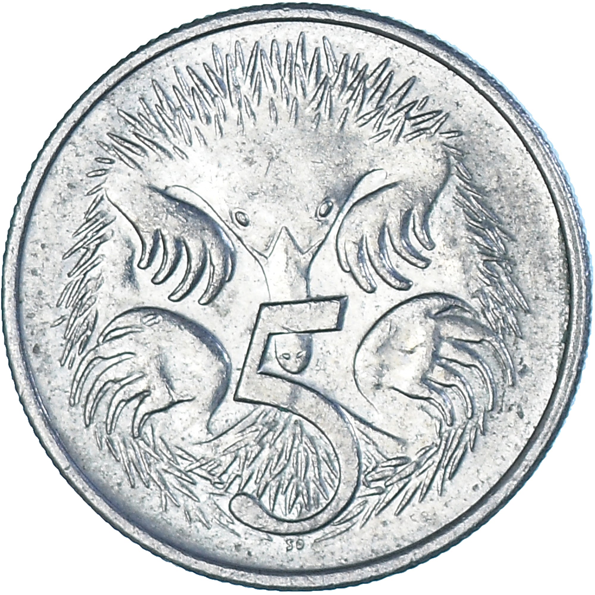 Moeda, Austrália, 5 Cents, 1981