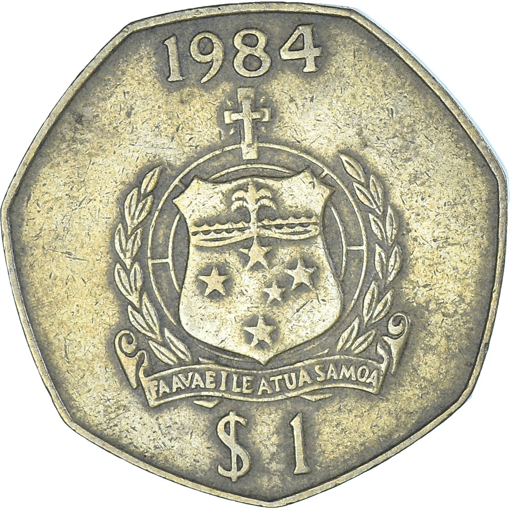 Coin, Samoa, Tala, 1984