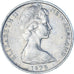 Monnaie, Nouvelle-Zélande, 10 Cents, 1975