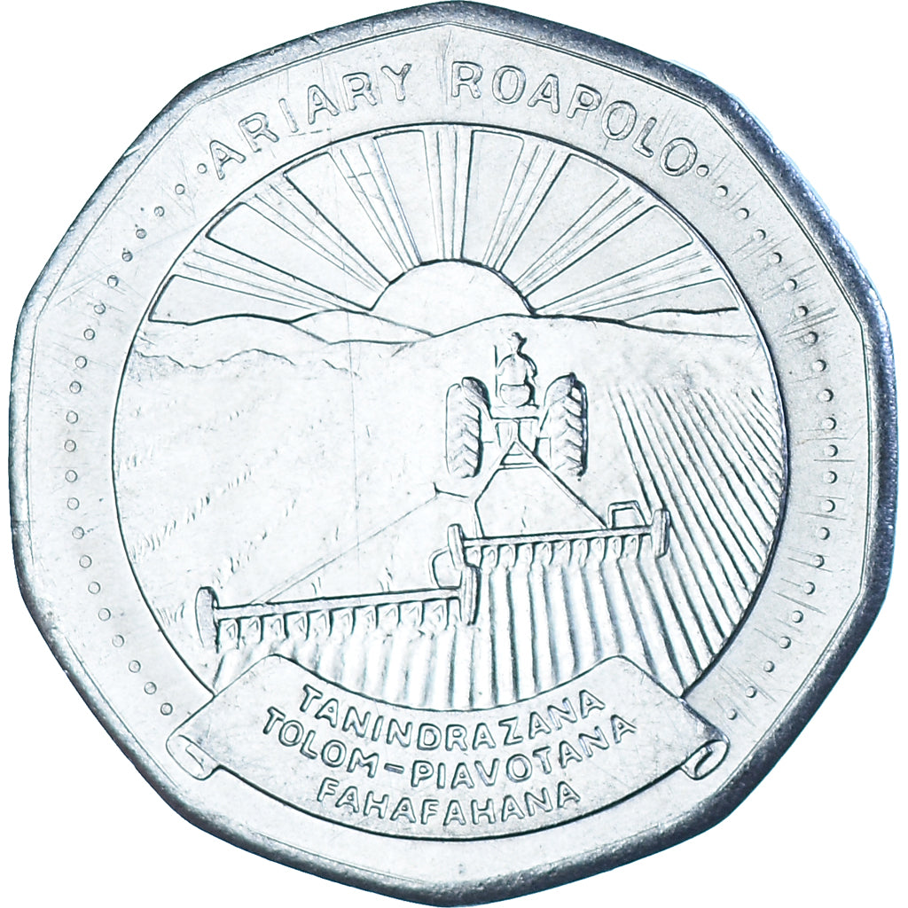 Moneta, Madagascar, 20 Ariary, 1992
