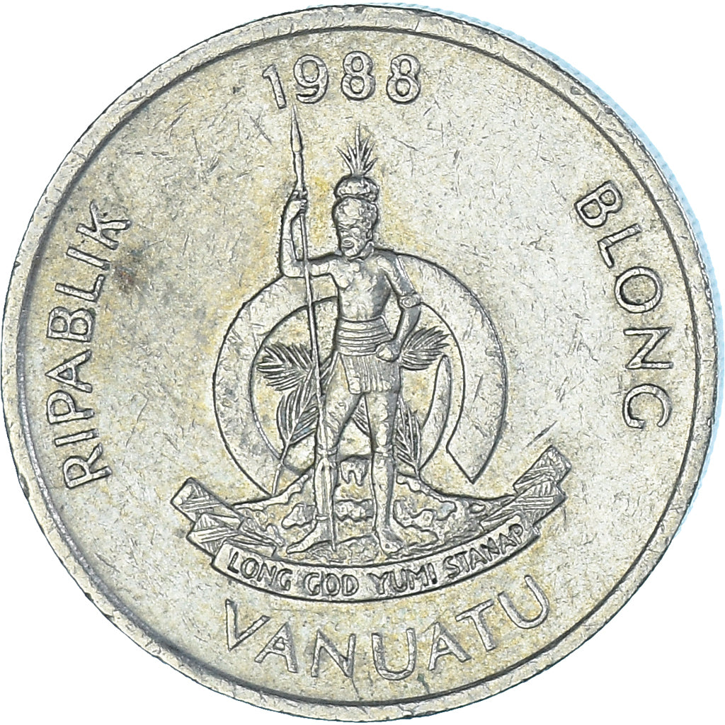 Moneta, Vanuatu, 100 Vatu, 1988