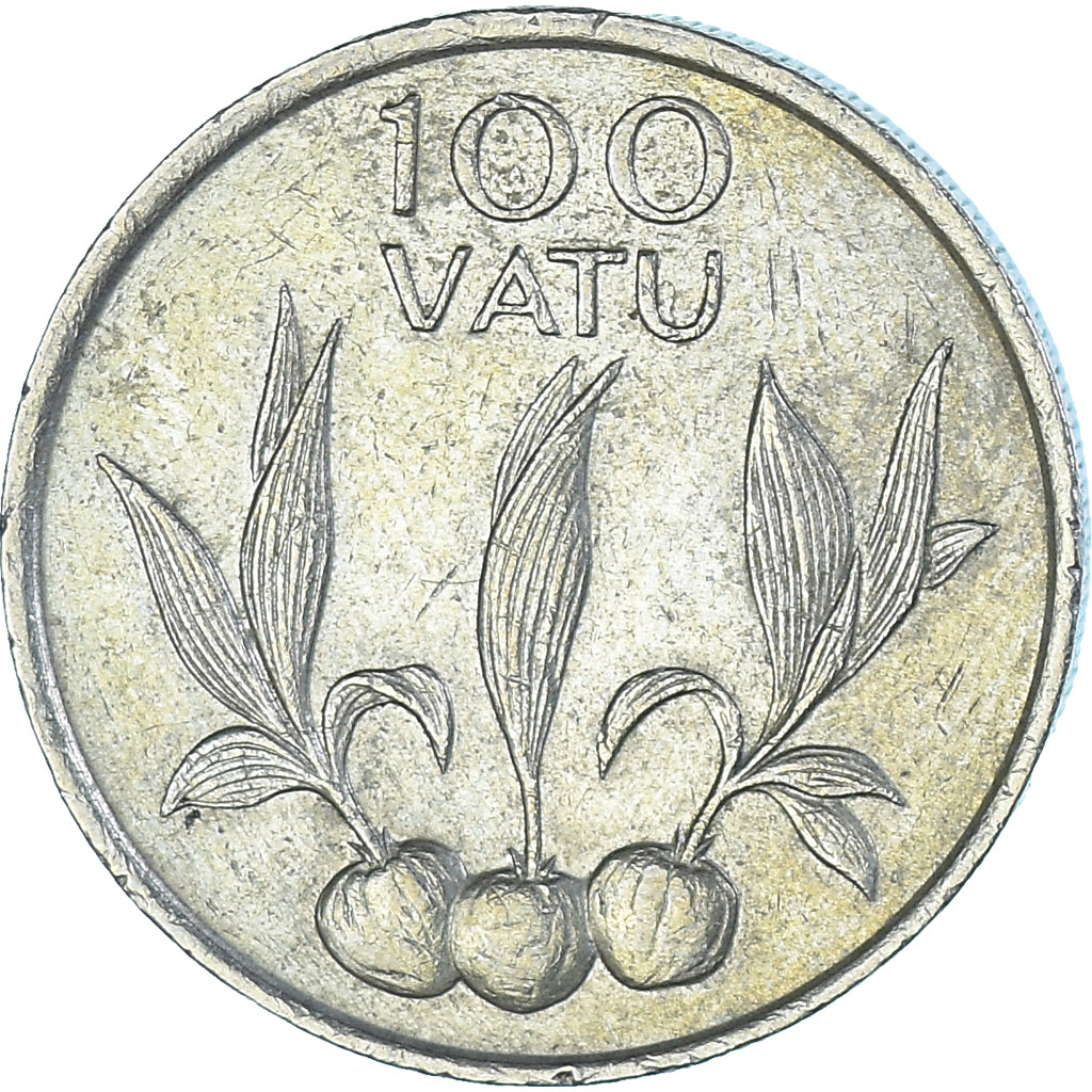 Moneta, Vanuatu, 100 Vatu, 1988