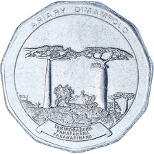 Coin, Madagascar, 50 Ariary, 1996
