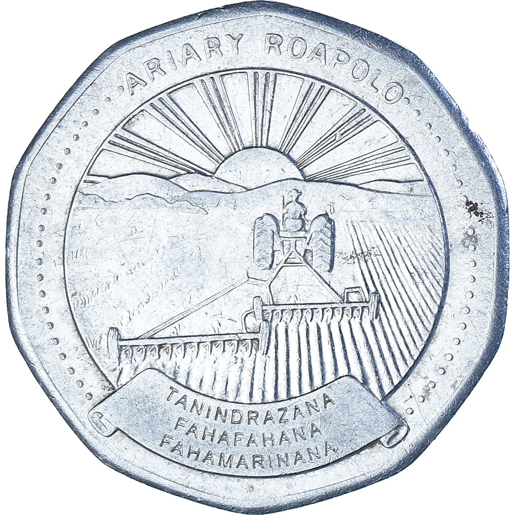 Moneta, Madagascar, 20 Ariary, 1994